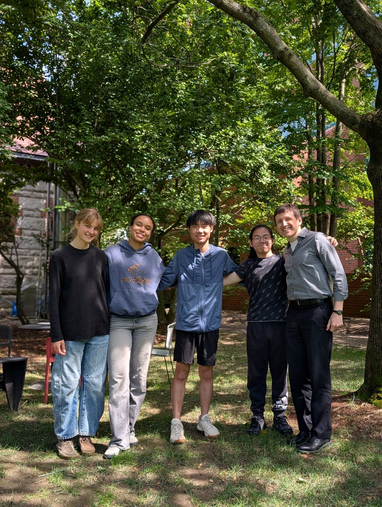 Project SEED Students at Brown University (Summer 2025)
